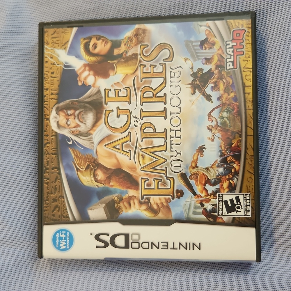 Age of Empires Mythologies Nintendo DS Tested Game Cartridge, Manual